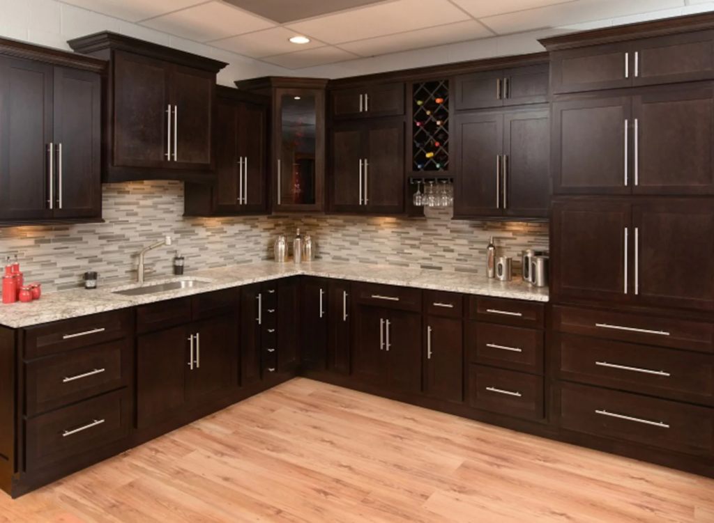 Espresso Shaker Cabinets