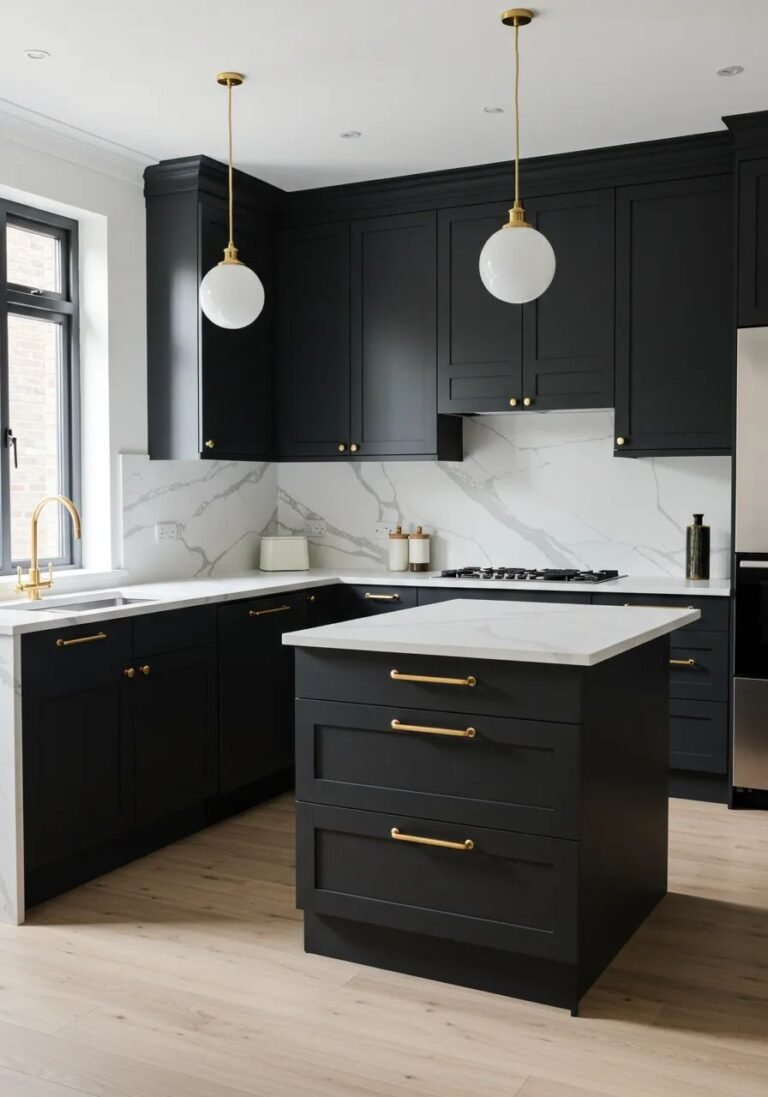 Modern kitchen cabinets
