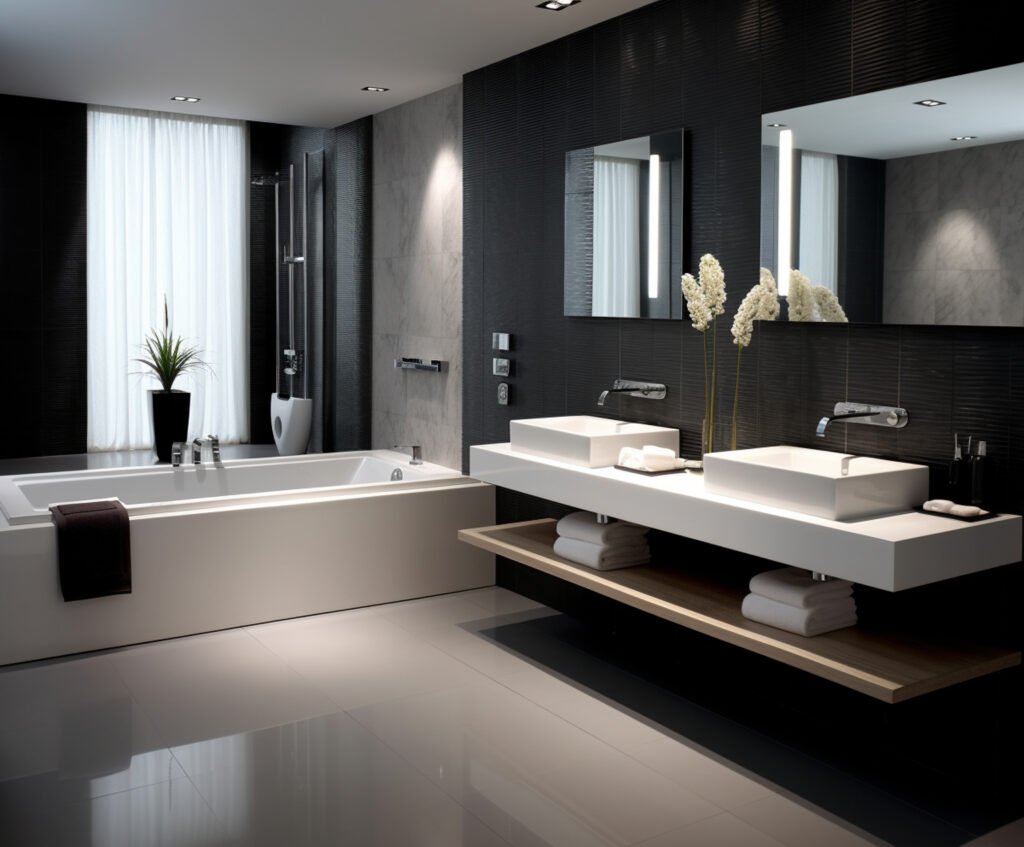semi-custom bathroom vanities
