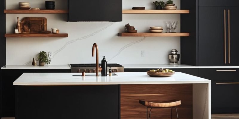 This-stunning-kitchen-remodel-features-outstanding-black-cabinetry-that-enhances-the-rooms-character